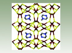 Divalent-metal-stabilized aluminophosphates exhibiting a new zeolite framework topology