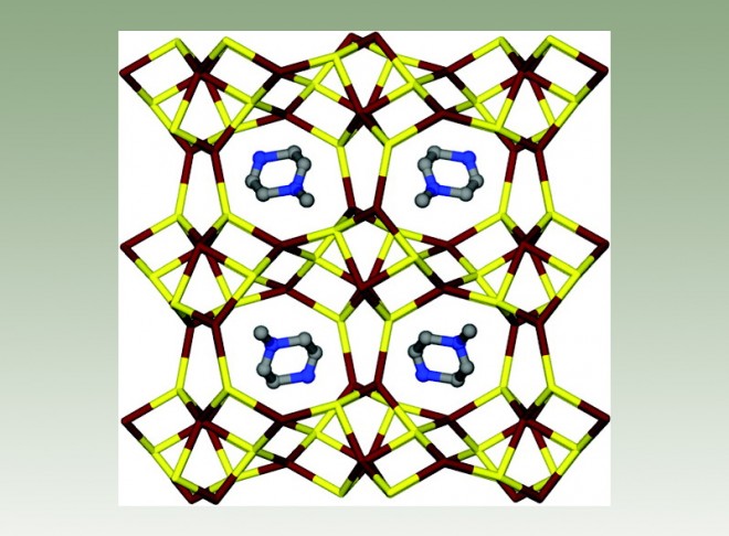Divalent-Metal-Stabilized Aluminophosphates Exhibiting a New Zeolite Framework Topology