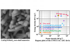 Fabrication of CuO@NiMoO4 core-shell nanowire arrays on copper foam and their application in high-performance all-solid-state asymmetric supercapacitors