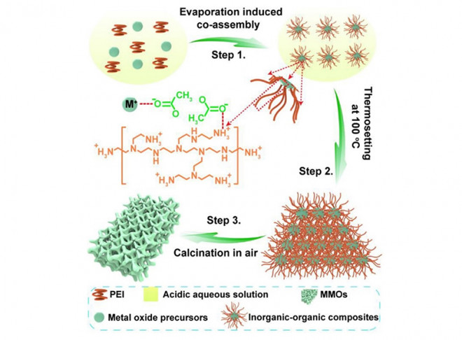 Polymer-Oriented Evaporation Induced Self-Assembly Strategy to Synthesize Highly Crystalline Mesoporous Metal Oxides